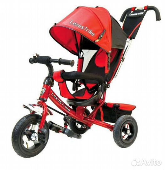 Велосипед трехколесный Lexus trike красный