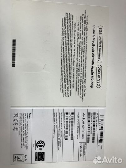 Macbook Air 15 m2 8/256(новый)
