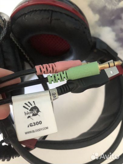 Наушники игровые с микрофоном