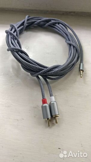 Кабель Essager 3,5 мм minijack на 2xRCA