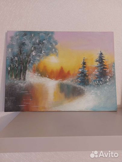 Картина маслом на холсте
