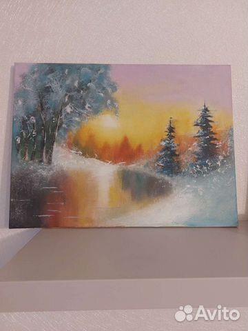 Картина маслом на холсте