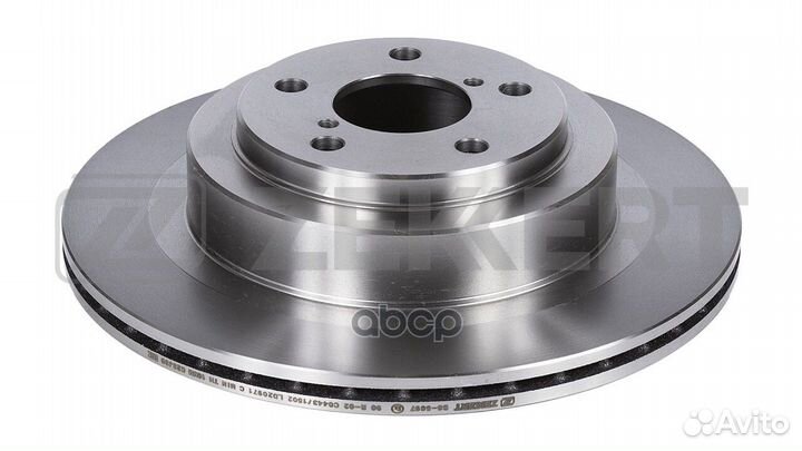 Zekkert Диск торм. задн. Subaru Forester (SG SH)