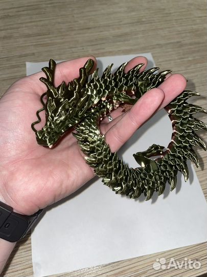 Подвижный радужный дракон