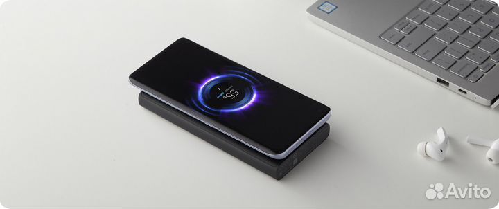 Беспроводной аккумулятор Xiaomi 10W Wireless 10000