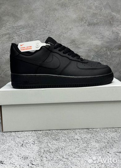 Кроссовки Nike Air Force 1 Supreme Black