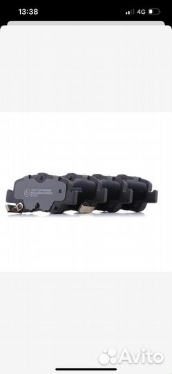 Колодки задние пара и Колодки стояночного тормоза