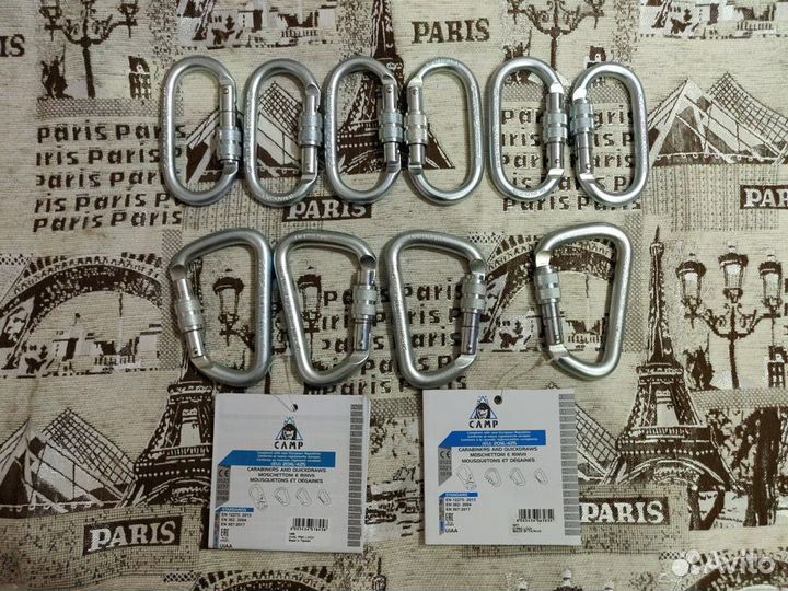 Карабины для альпинизма Camp и Petzl