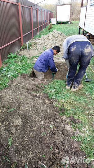 Септик из металла / жб септик