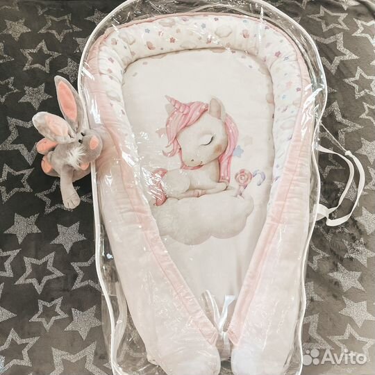 Подушка-позиционер, кокон, гнездо для ребенка