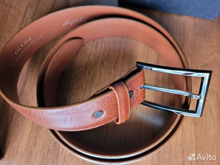 Ремень мужской из кожи крокодила,страуса, анаконды