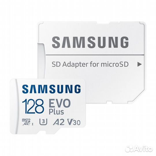Samsung 128GB microsdxc Evo Plus U3, V30, A2 130MB