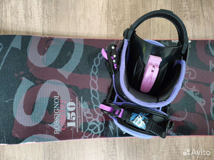 Сноуборд Rossignol circuit полный комплект 150