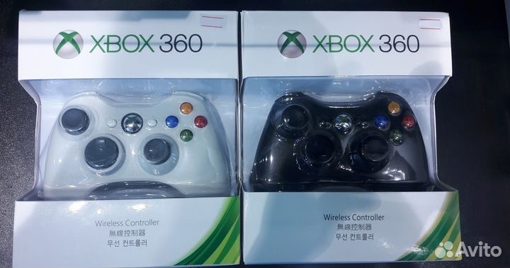 Геймпады xbox360 беспроводные Новые
