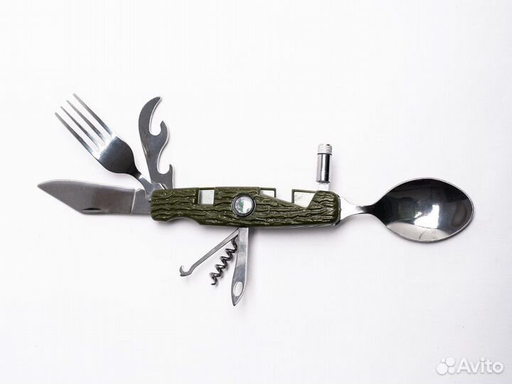 Туристический набор ложка-вилка-нож