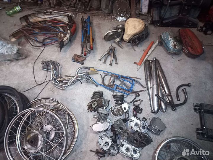 Запчасти мопеда рига
