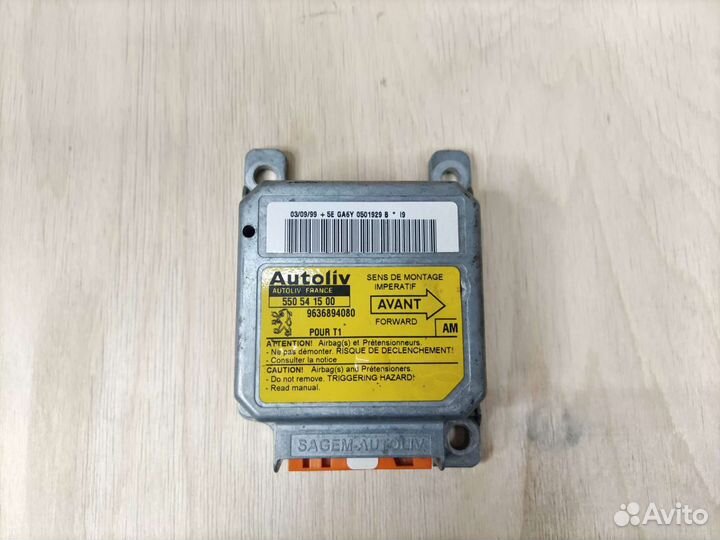 Блок SRS Пежо 206