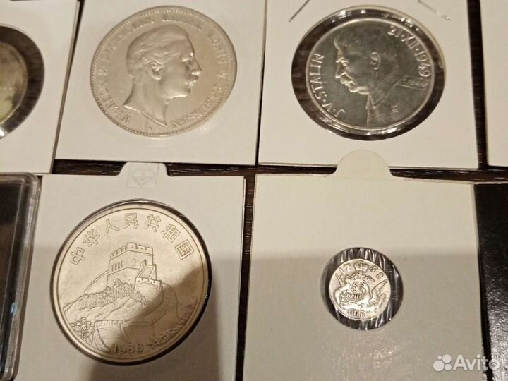 Монеты серебро оригинал