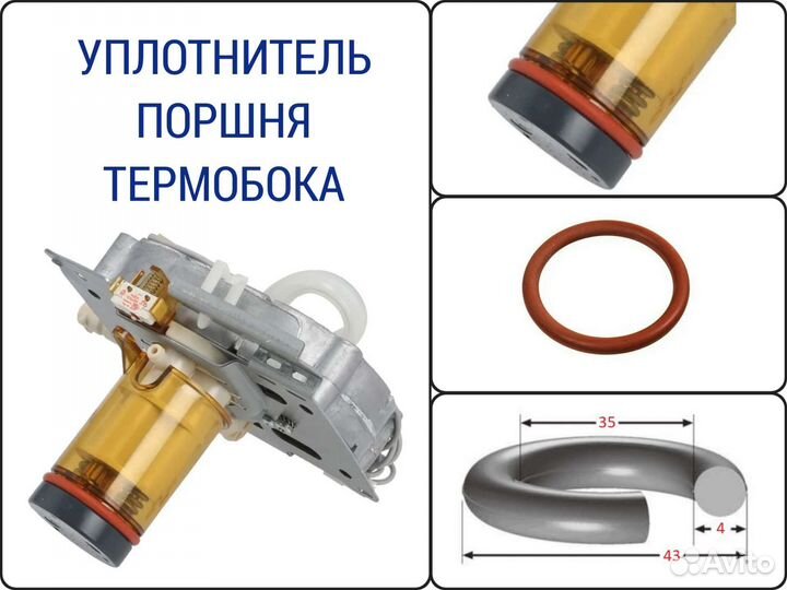 Ремкомплект уплотнителей Delonghi ecam/esam/etam