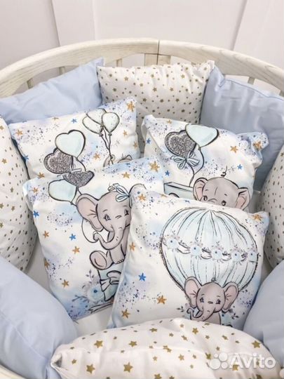 Кроватка трансформер 9в1 с маятником