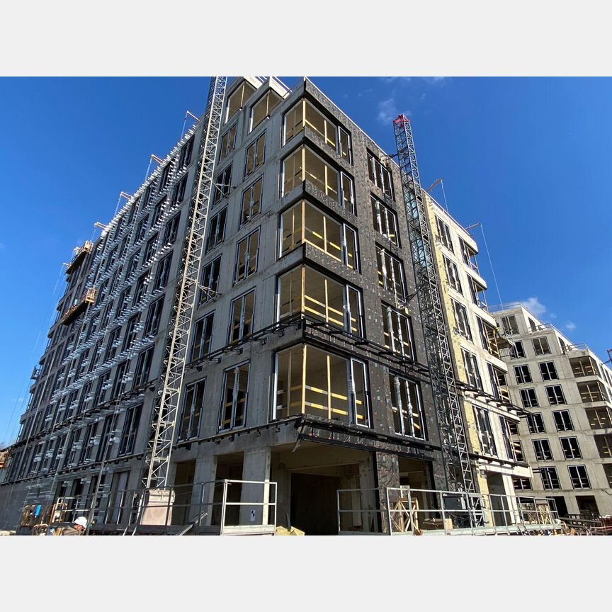 1-к. апартаменты, 45,7 м², 6/8 эт.