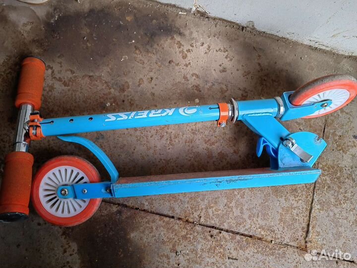 Самокат детский двухколесный бу