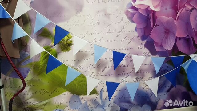 Флажки в морском стиле