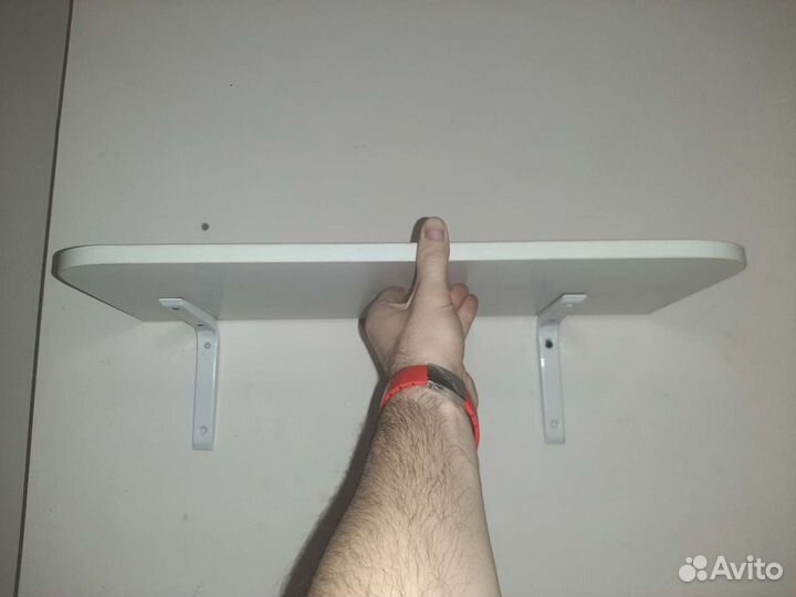 Полка навесная с уголком