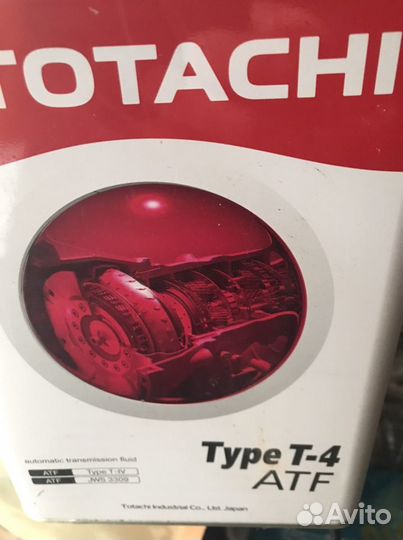 Масло totachi ATF Z-1,Type T-4
