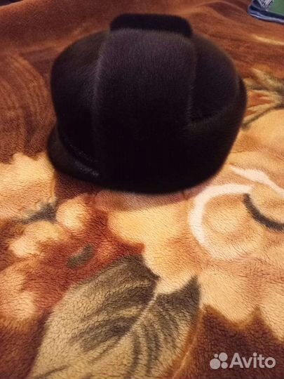 Шапка зимняя,мех нерпа