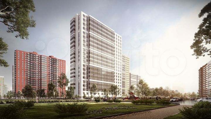 1-к. квартира, 34,5 м², 15/22 эт.