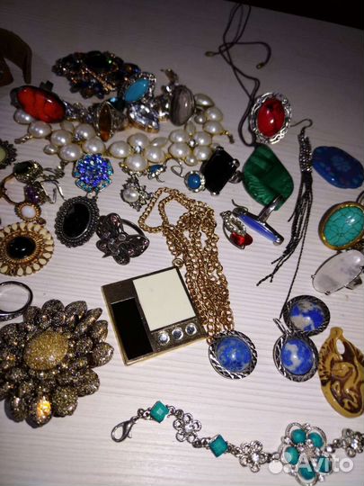 Витаж ссср,украшения бижутерия,броши