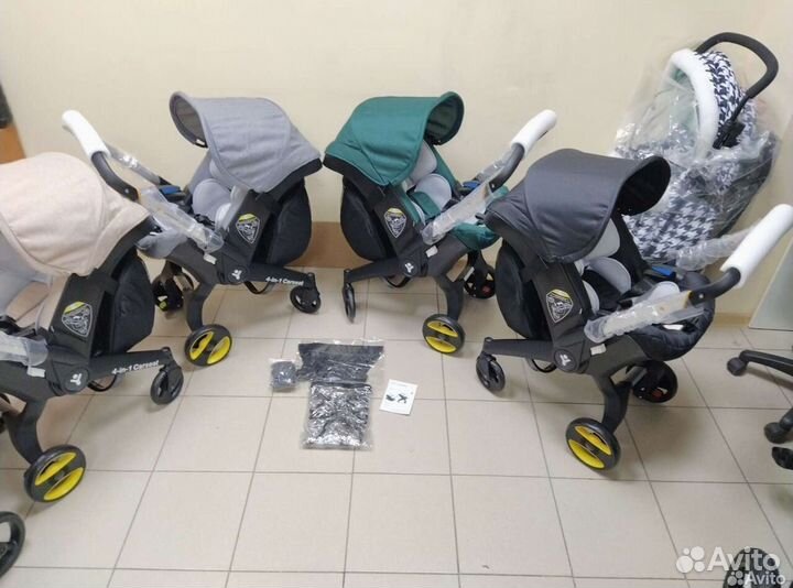 Коляска-автокресло FooFoo 4в1 (Doona+) оплата доля