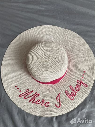 Шляпа женская пляжная