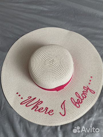 Шляпа женская пляжная