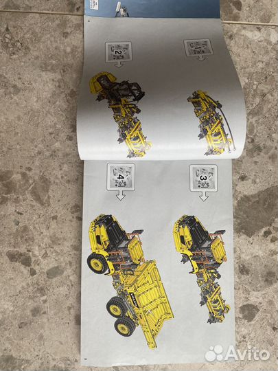 Конструктор lego Technic Самосвал Volvo 6х6