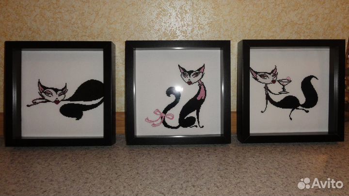 Картина вишитая крестом