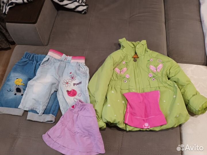Детские вещи пакетом на девочку 92 98 размер