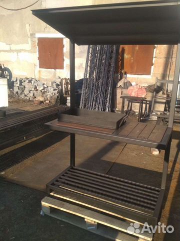 Беседка с мангалом