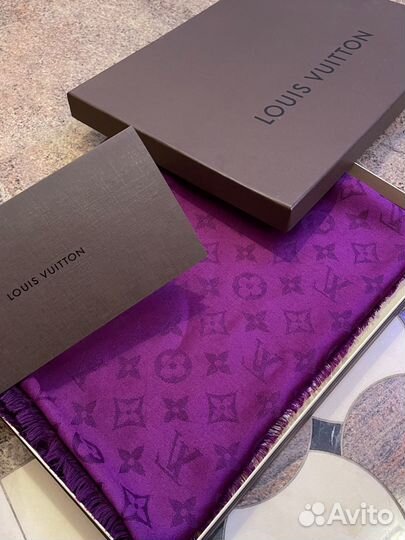 Шаль louis vuitton lv