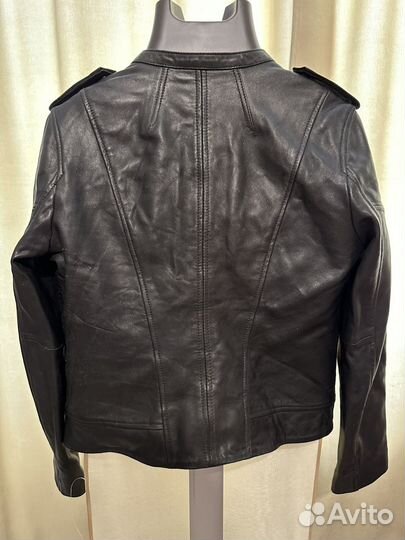 Куртка Naf Naf натуральная кожа 46 48 размер