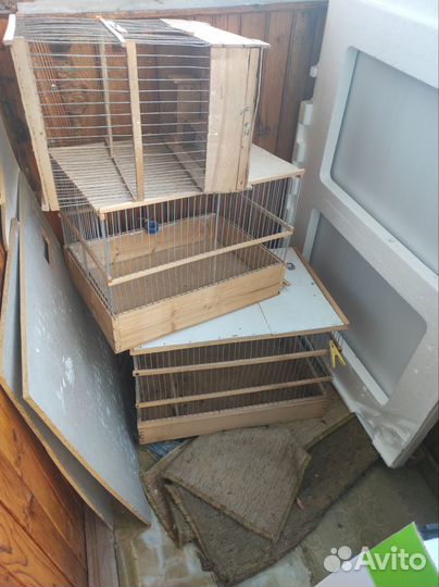 Большая клетка для птиц