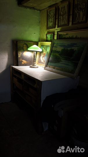 Настольная лампа СССР винтаж