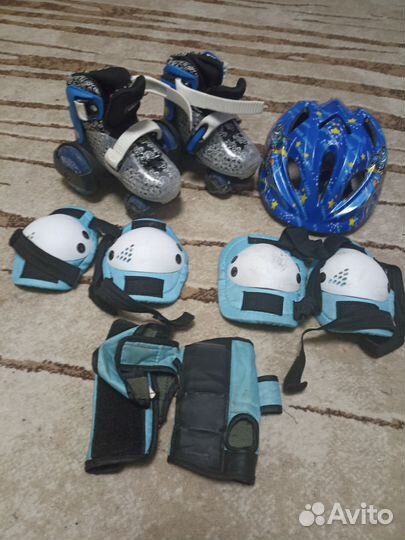 Детские ролики и защита