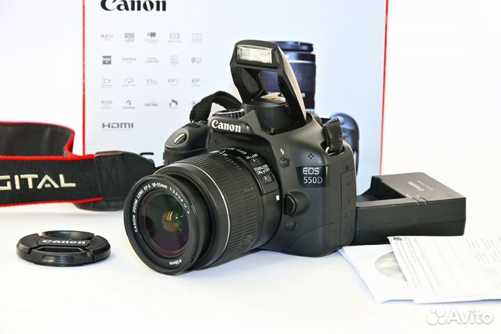 Canon EOS 550D/T2i 18.0MP Kit Canon 18-55