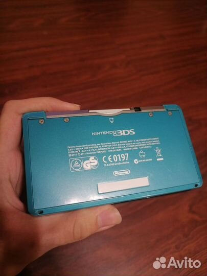 Nintendo 3ds Aqua Blue 64Gb