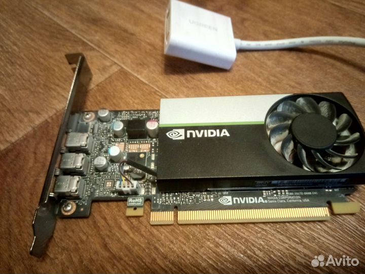 Видеокарта nvidia quadro T400 2 гб
