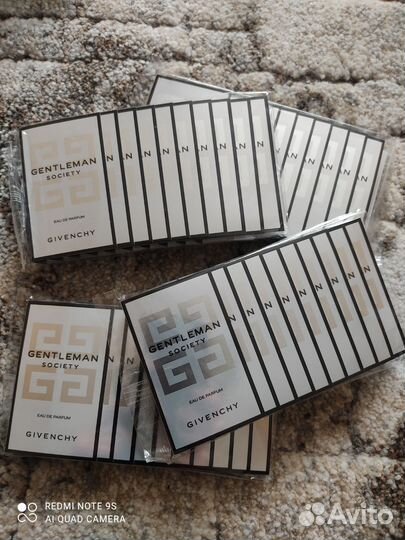 Новые пробники Givenchy Gentleman
