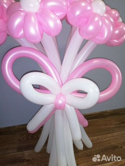 Цветы шары на выписку