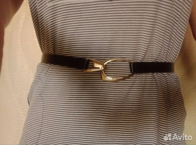 Ремень женский кожаный